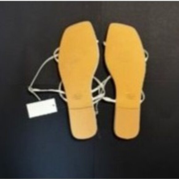 White/Ivory/Cream Strappy Glory Sandals by Joie. Woman Size 7.5 - Picture 4 of 7